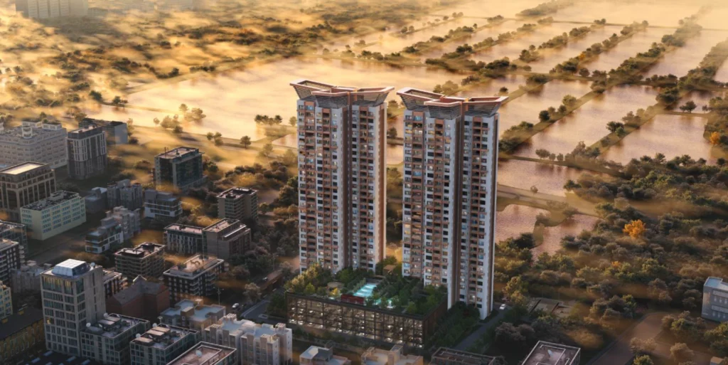 merlin niyasa 3.5, 4 and 4.5 bhk luxury apartment near ruby, em bypass