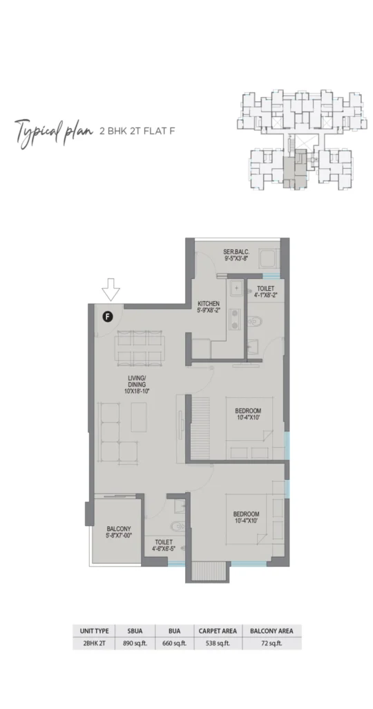dtc good earth badu road madhyamgtam floor plan