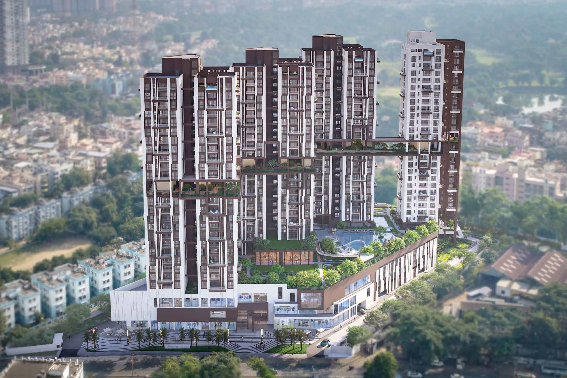 belani sanctuary tollygunge elevation