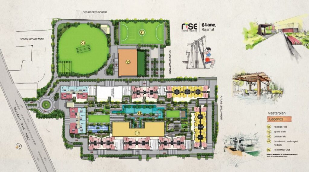 merlin rise 2 and 3 bhk affordable apartment rajarhat kolkata