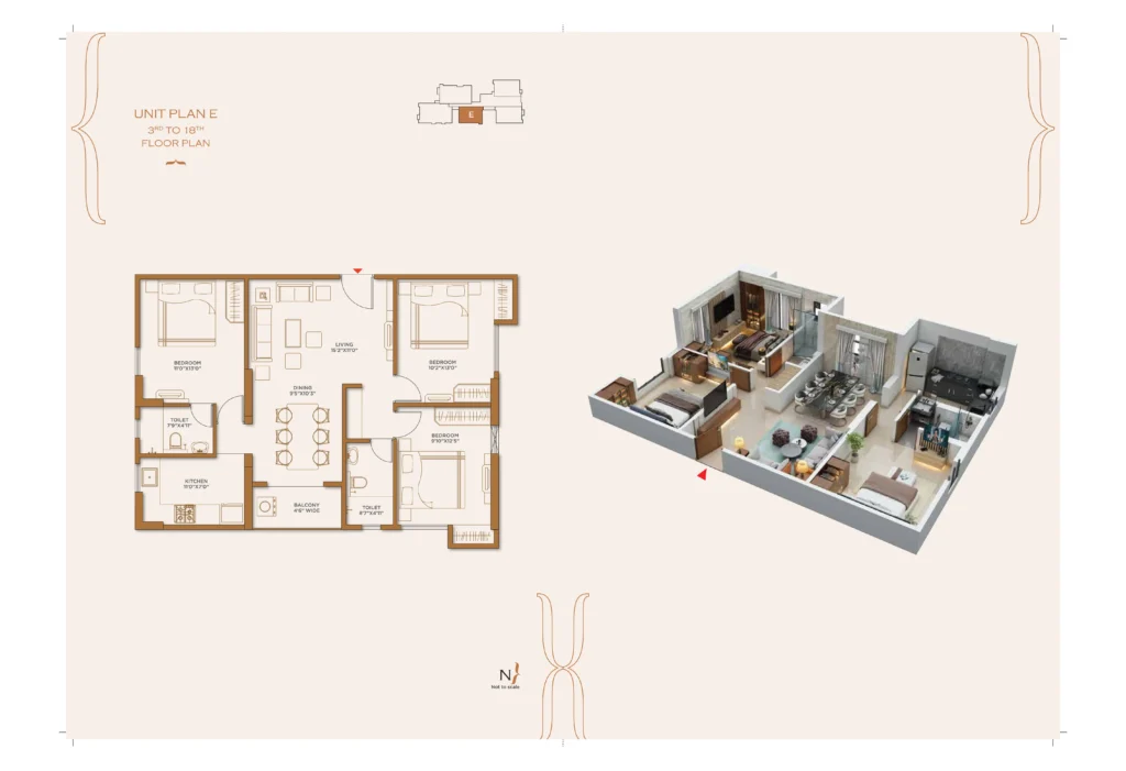 mirania evara 3 and 4 bhk luxury apartment mukundapur em bypass