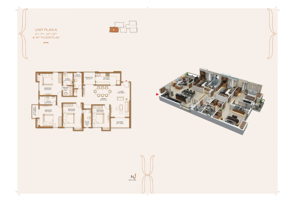 mirania evara 3 and 4 bhk luxury apartment mukundapur em bypass