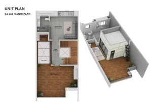Srijan Botanica 3 and 4 BHK Bungalow Jagaddal, Rajpur, Southern Bypass Floor Plan