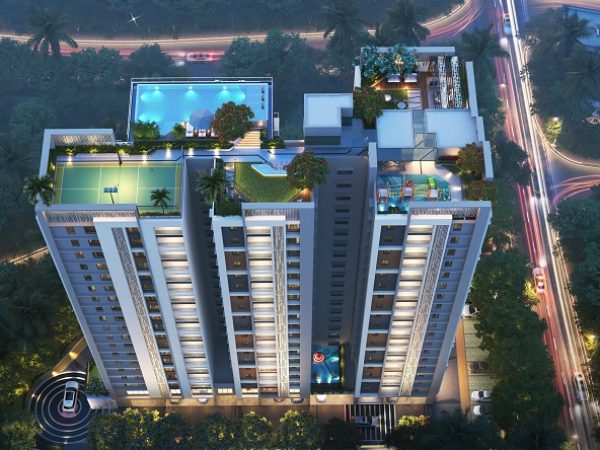 mirania evara 3 and 4 bhk luxury apartment mukundapur em bypass