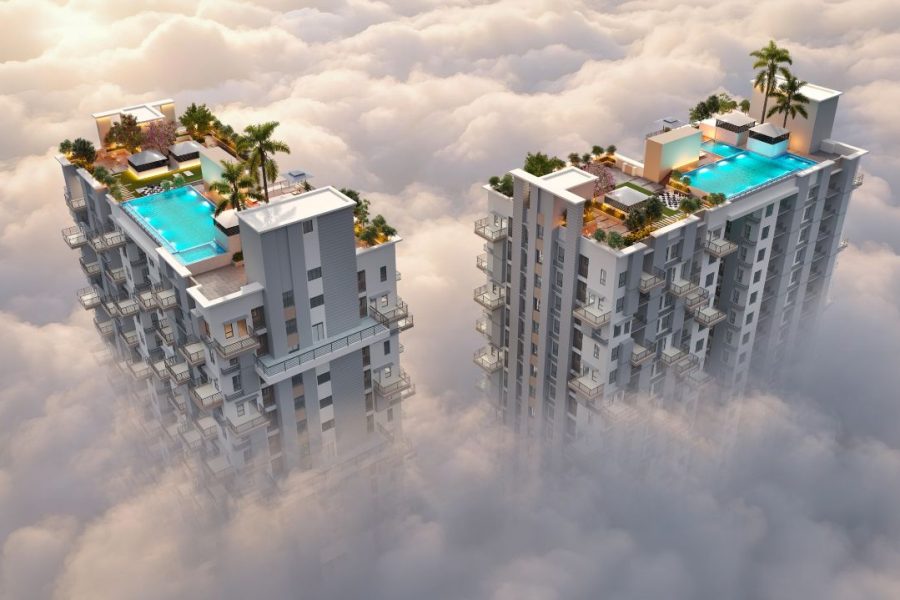 merlin lakescape 2 and 3 bhk apartment new town action area III near shapoorji