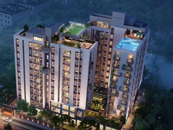 eden sanctorum 2, 3 and 4 bhk premium apartment Phoolbagan Beliaghata